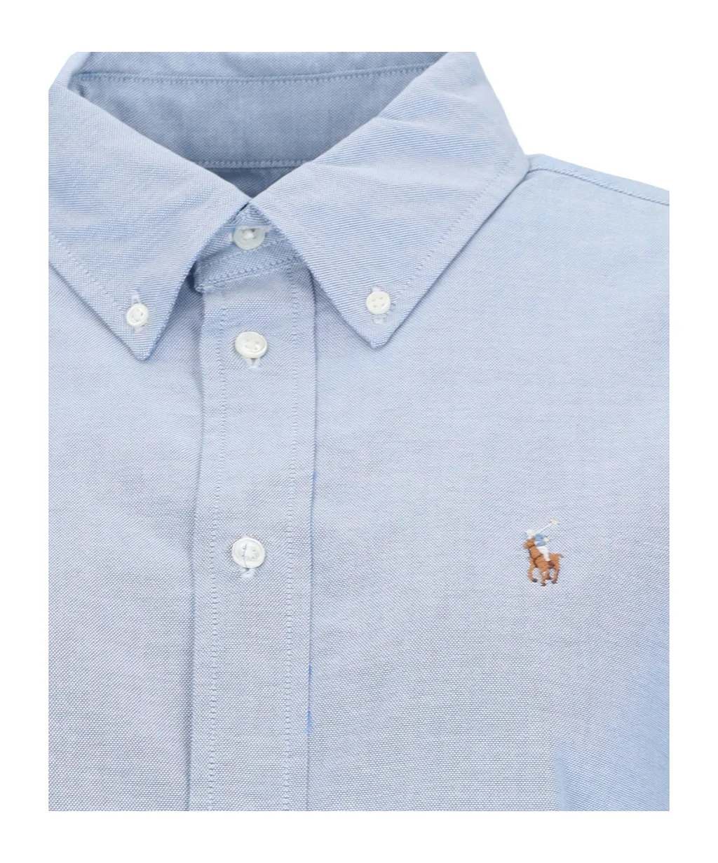 Long-Sleeved Button-Up Shirt