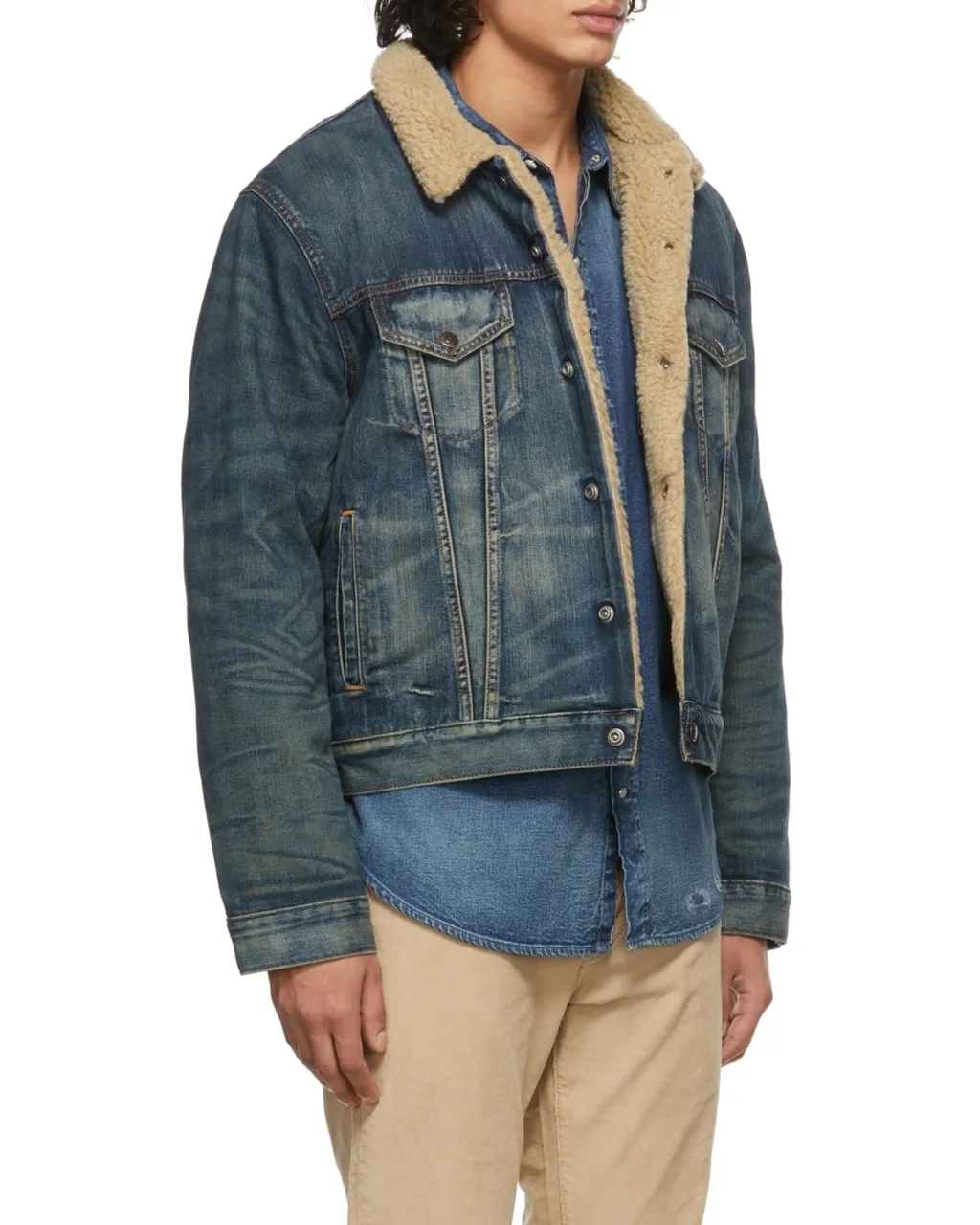 Logo-Appliqué Denim Jacket