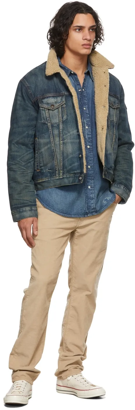 Logo-Appliqué Denim Jacket