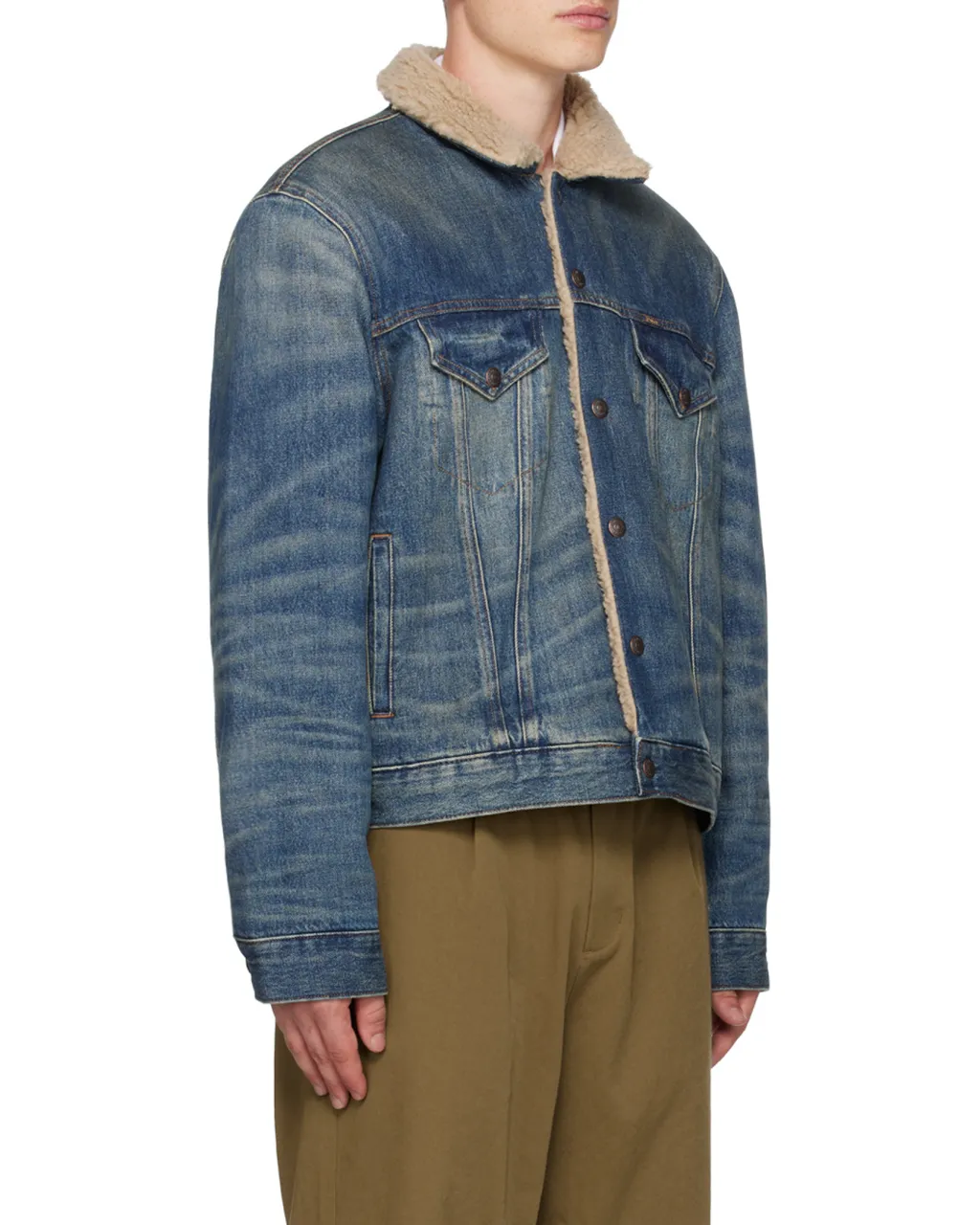 Logo-Appliqué Denim Jacket