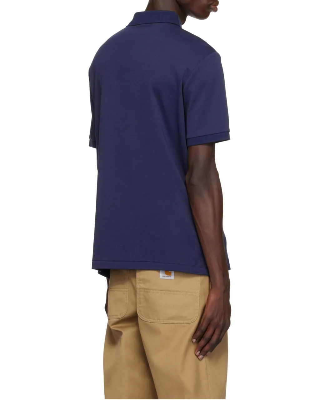 Buckle Short-Sleeved Polo Shirt