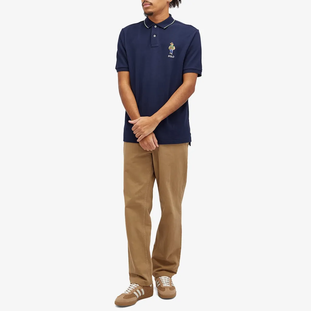 Short-Sleeved Polo Shirt
