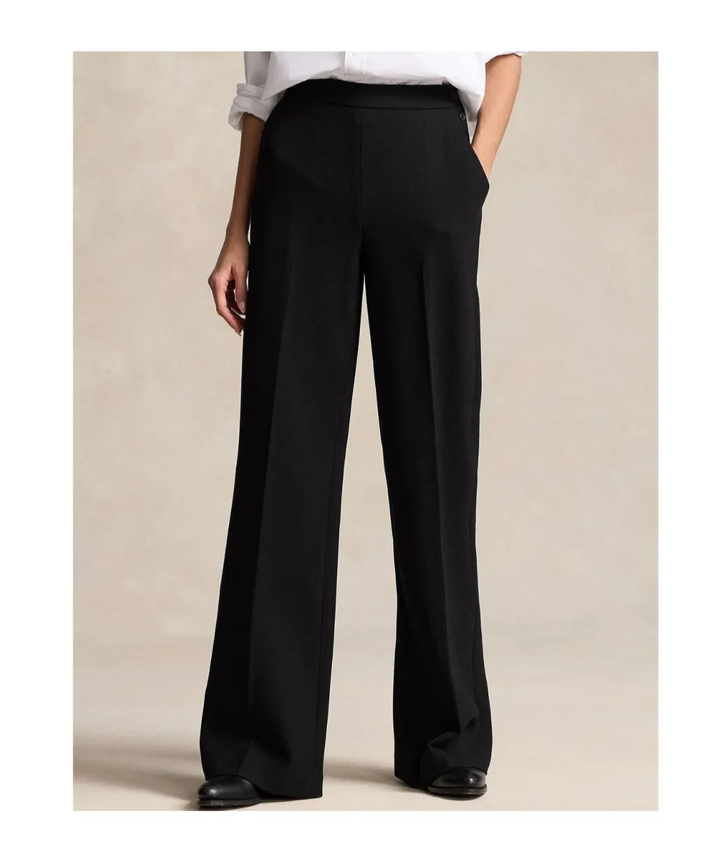 High-Waisted Casual Pants