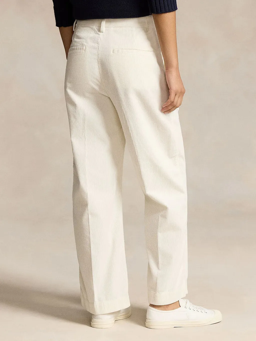 High-Waist Corduroy Pants