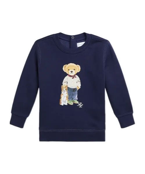 Polo Bear-Print Sweatshirt