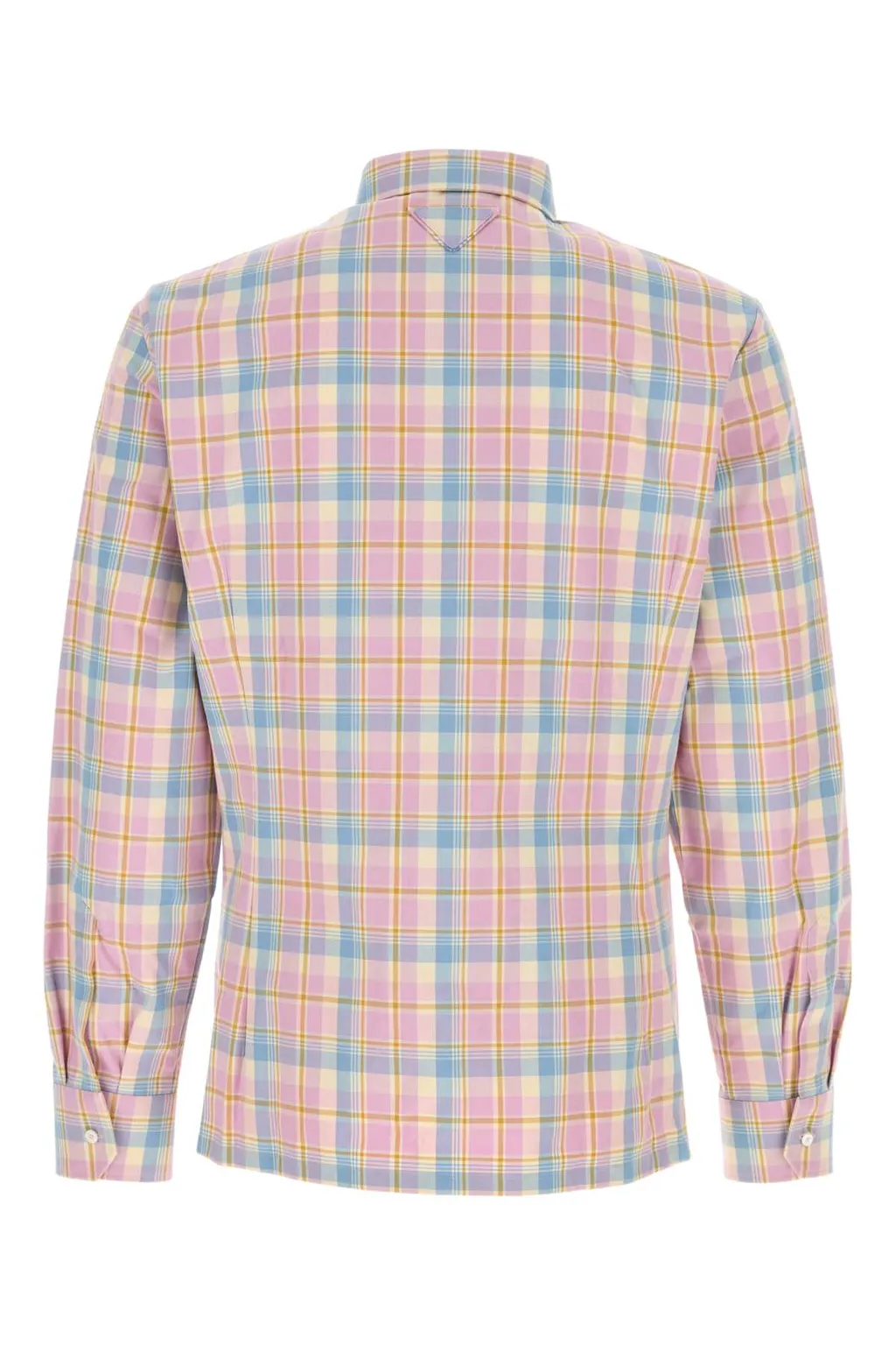 Long-Sleeved Checked Shirt
