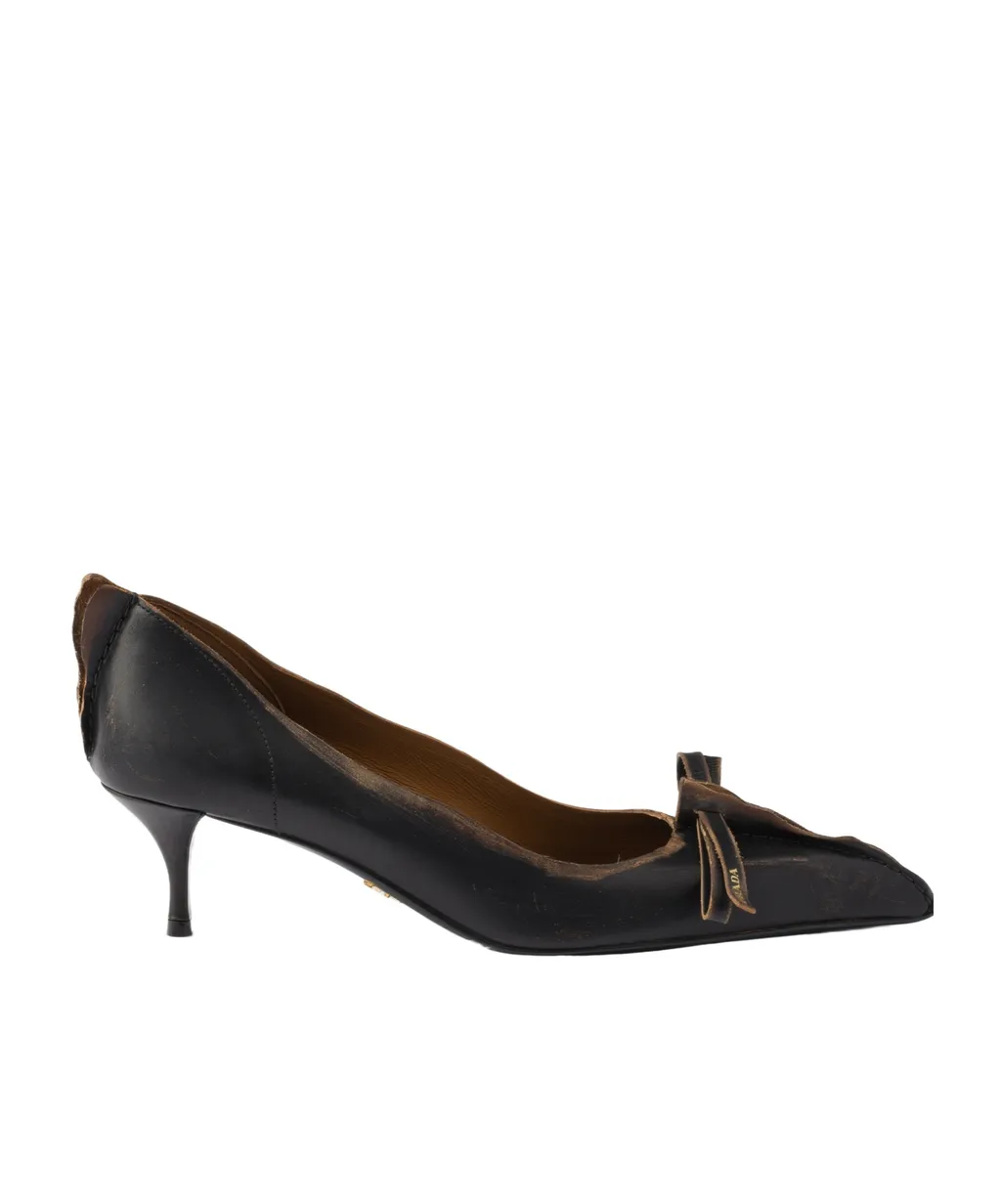 Pointed-Toe Slip-On Pumps