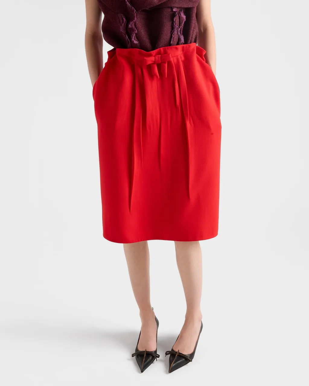 Pointed-Toe Slip-On Pumps