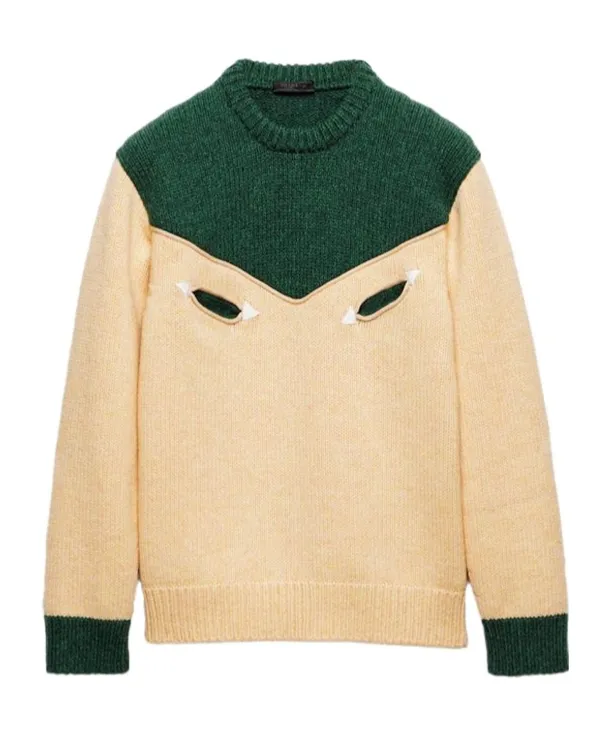 Oversized Shetland Wool Sweater