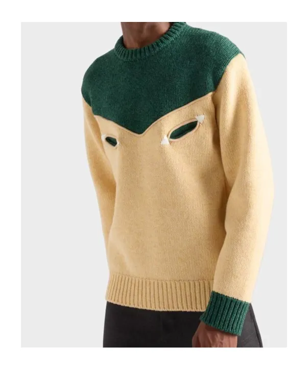 Oversized Shetland Wool Sweater