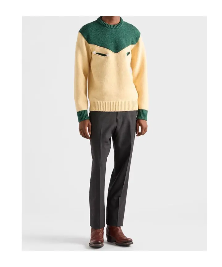 Oversized Shetland Wool Sweater