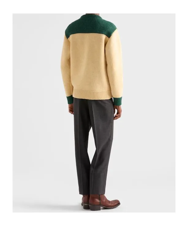 Oversized Shetland Wool Sweater