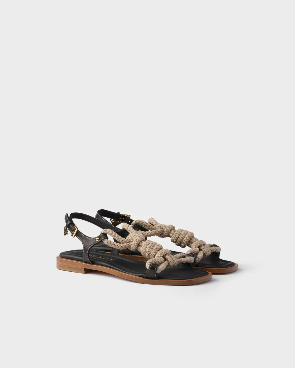 Knotted Detailed Open Toe Sandals