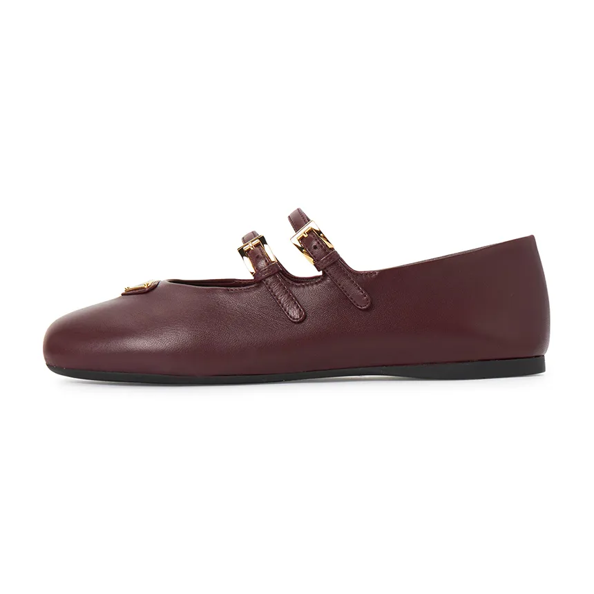 Round-Toed Ballet Flats