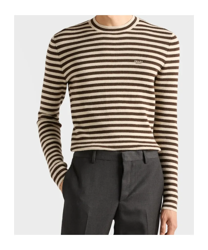Superfine Wool Crew-Neck Sweater