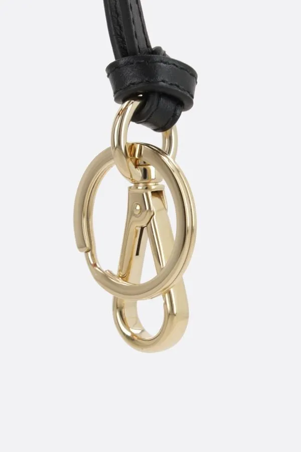 Leather Mirror Case Pendant