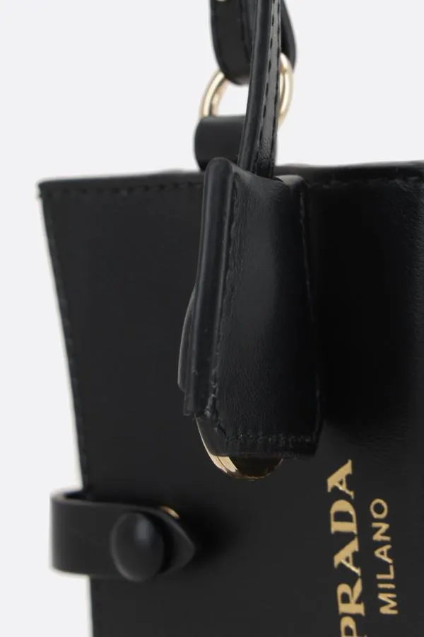 Leather Mirror Case Pendant