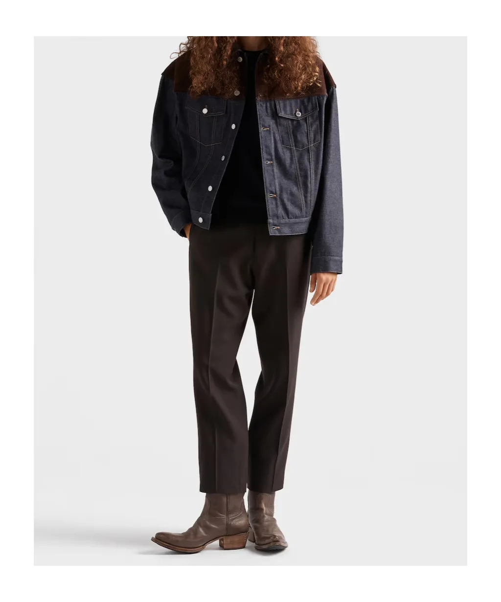 Panelled Denim Jacket
