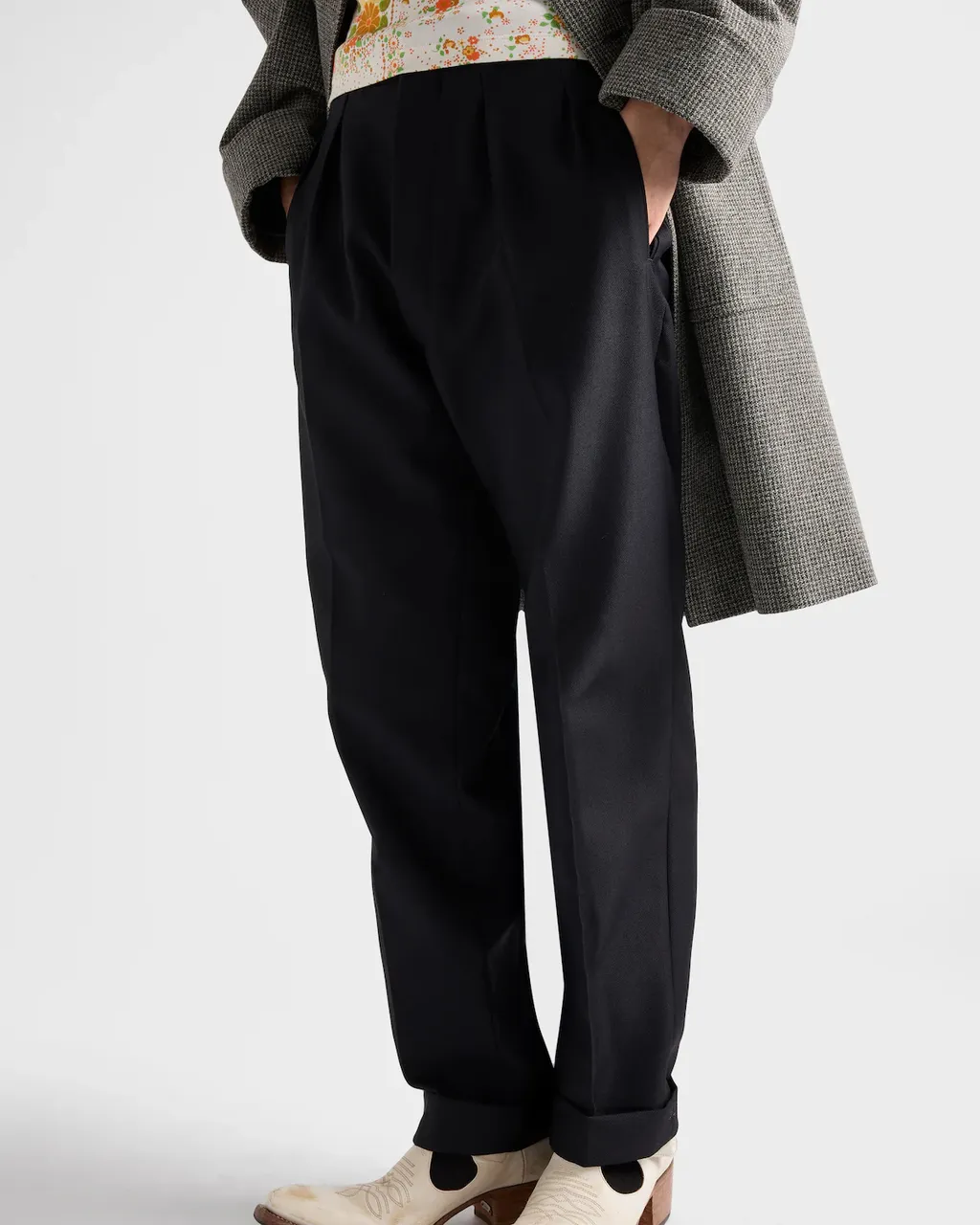 Wool Blend Pants