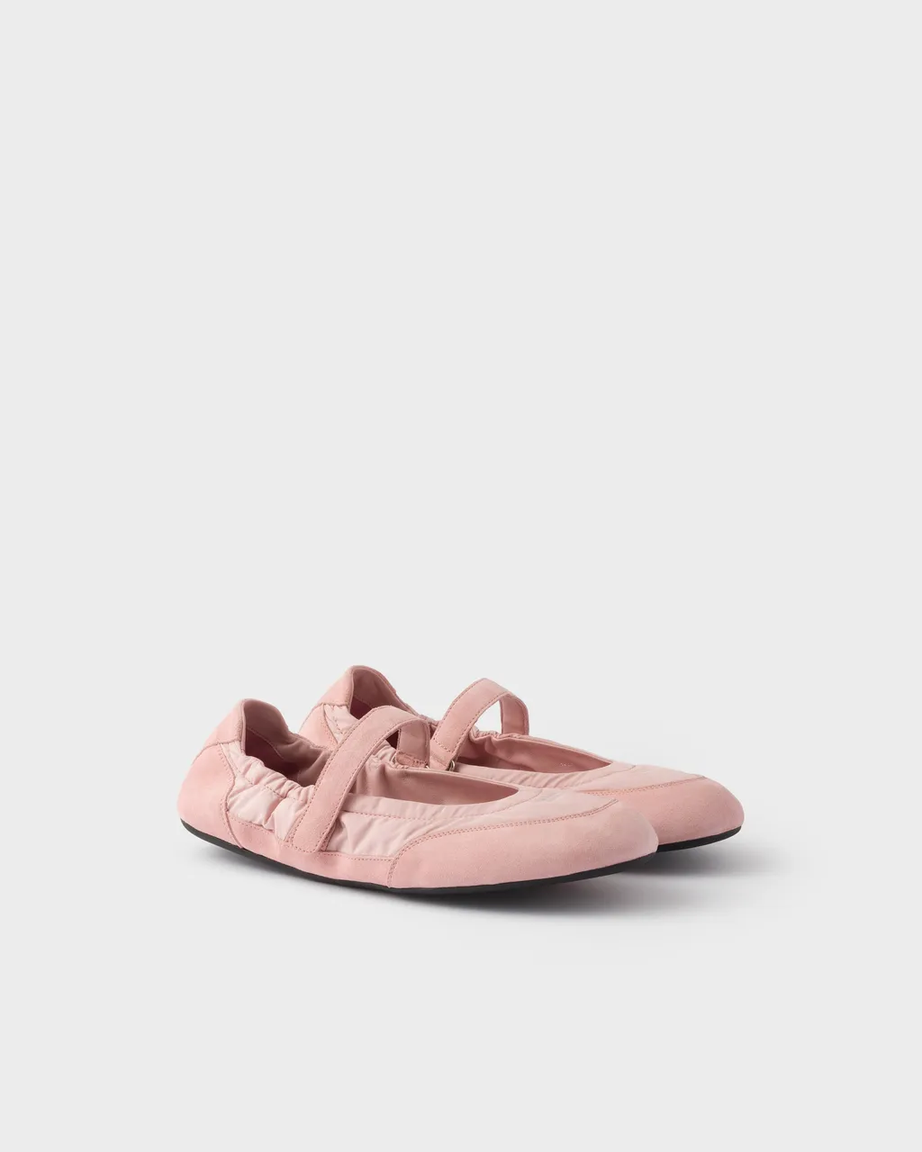 Round-Toe Mary Jane Ballerinas