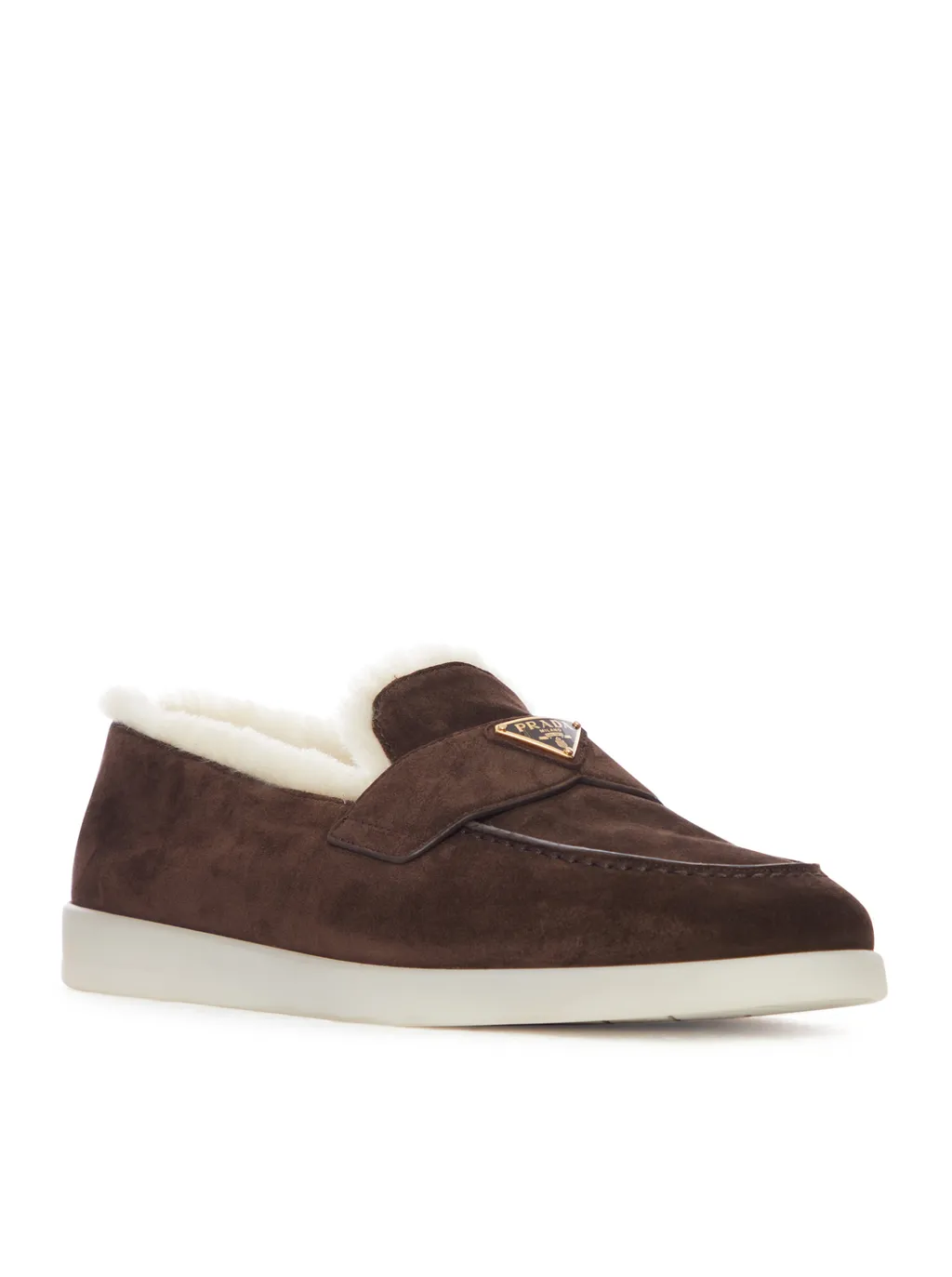 Logo Plaque Slip-On Loafers