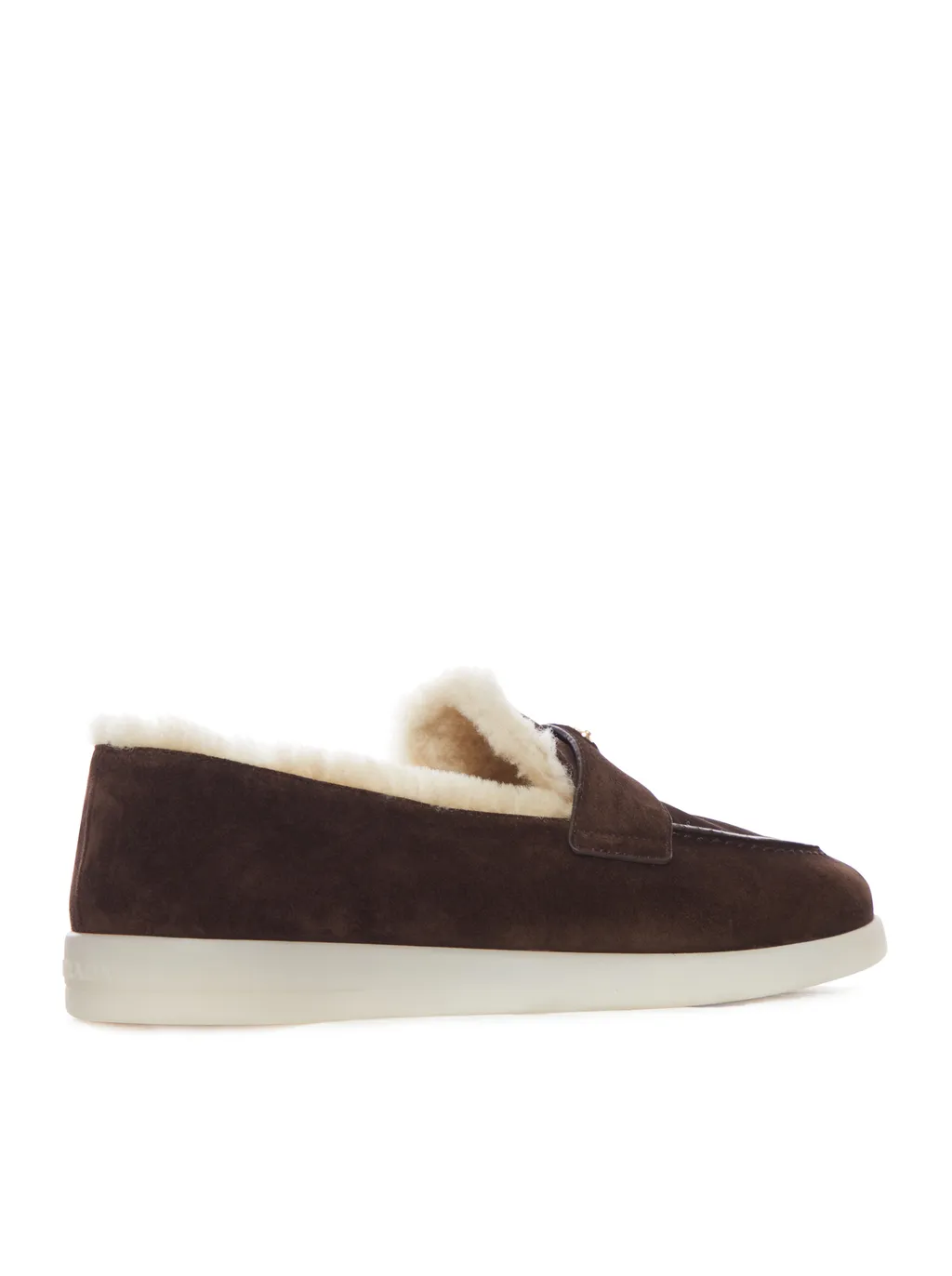 Logo Plaque Slip-On Loafers