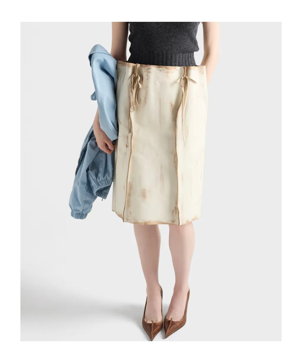 A-Line Midi Skirt