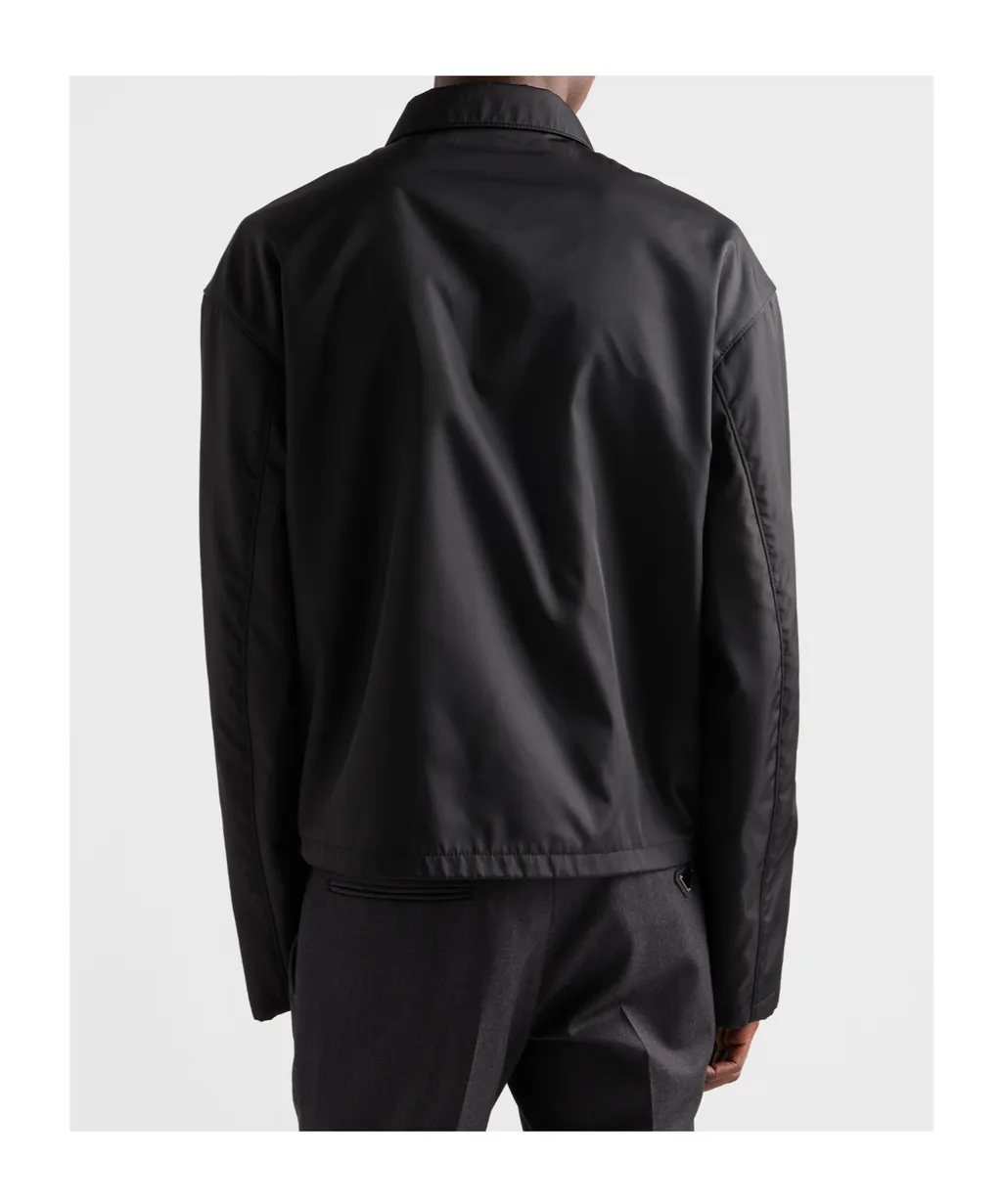 Triangle-Patch Zipped Jacket