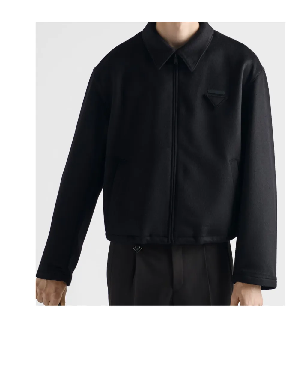 Wool And Cashmere Blouson Jacket