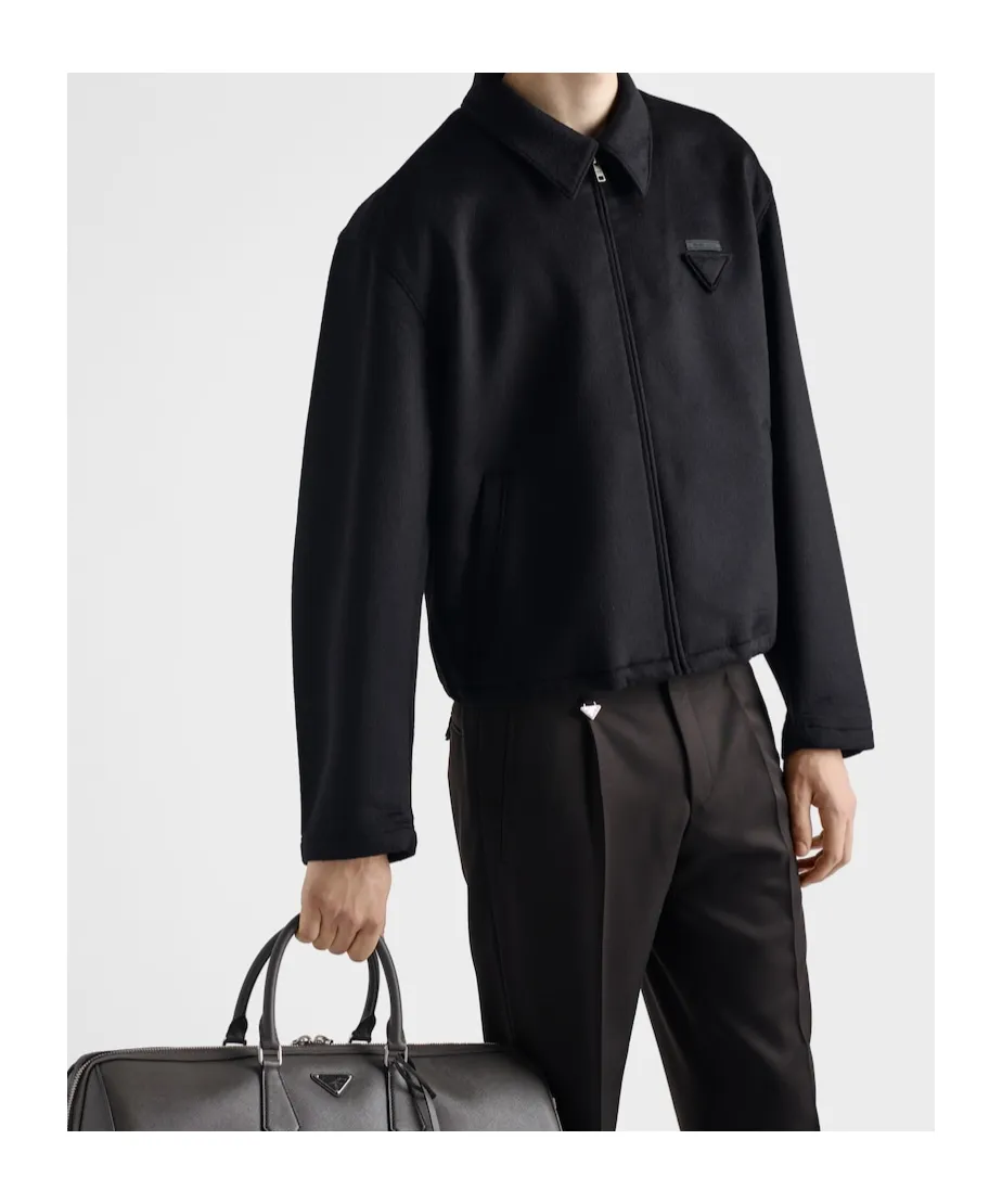 Wool And Cashmere Blouson Jacket
