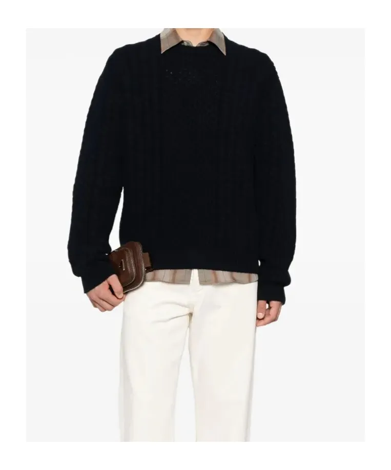 Wool Crew-Neck Sweater