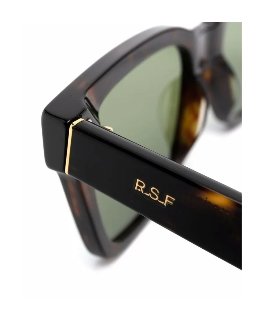 Tortoiseshell Pattern Square Sunglasses