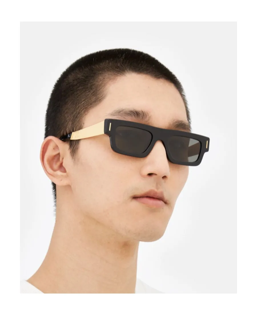 Francis Slim Square-Frame Sunglasses