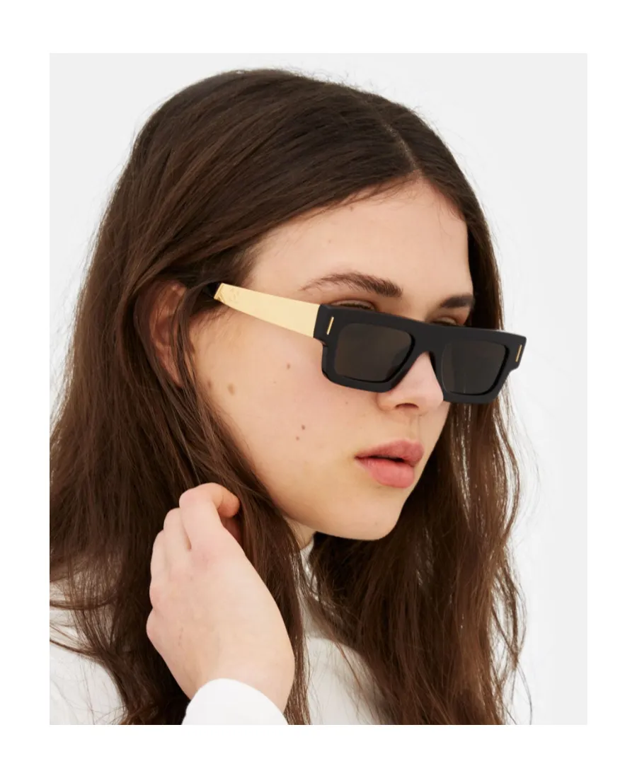 Francis Slim Square-Frame Sunglasses