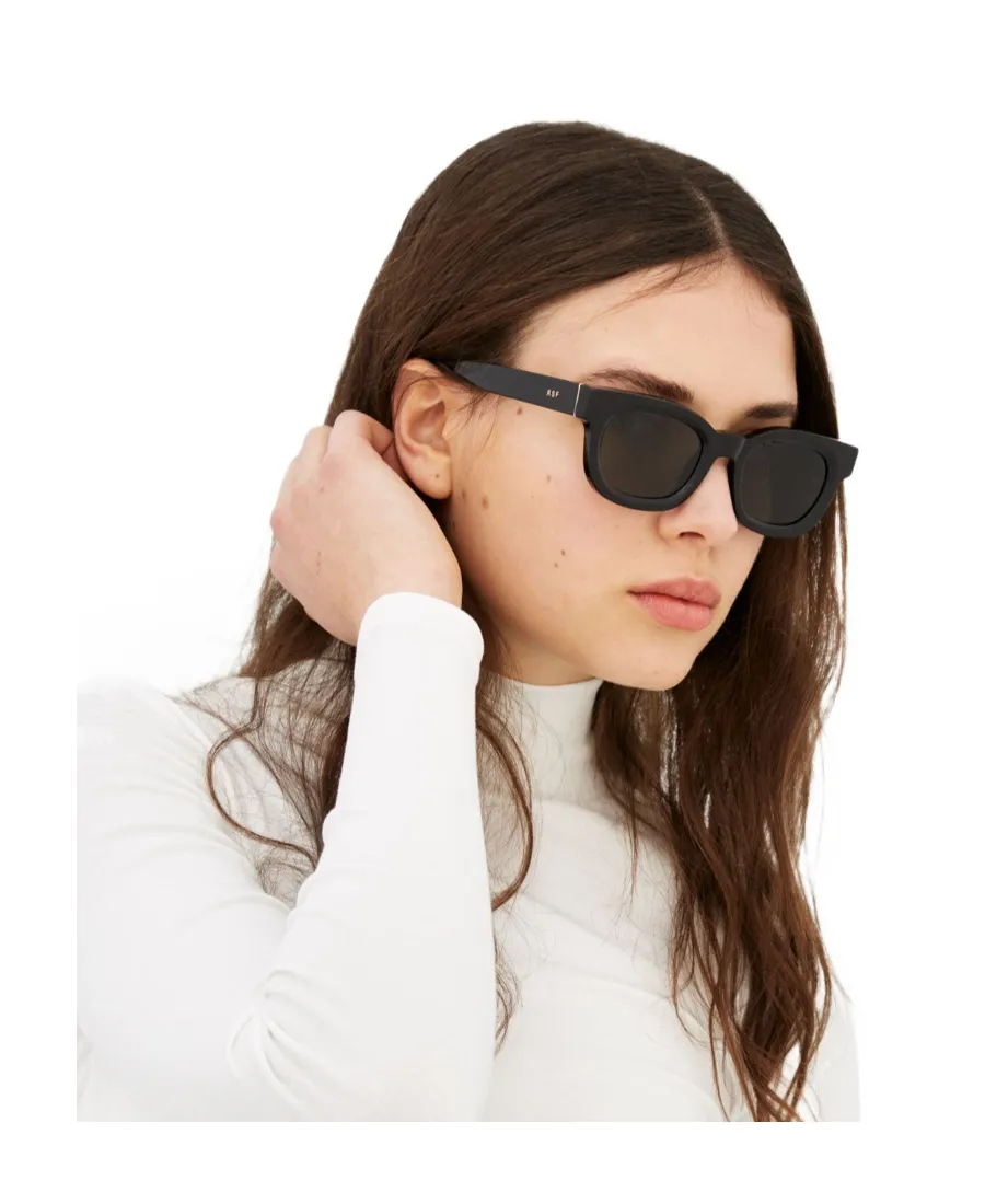Logo-Lettering Square-Frame Sunglasses