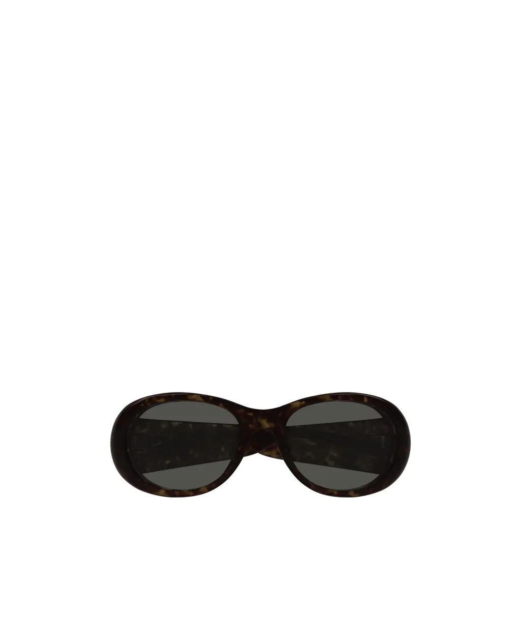 Pillow Oval Frame Sunglasses