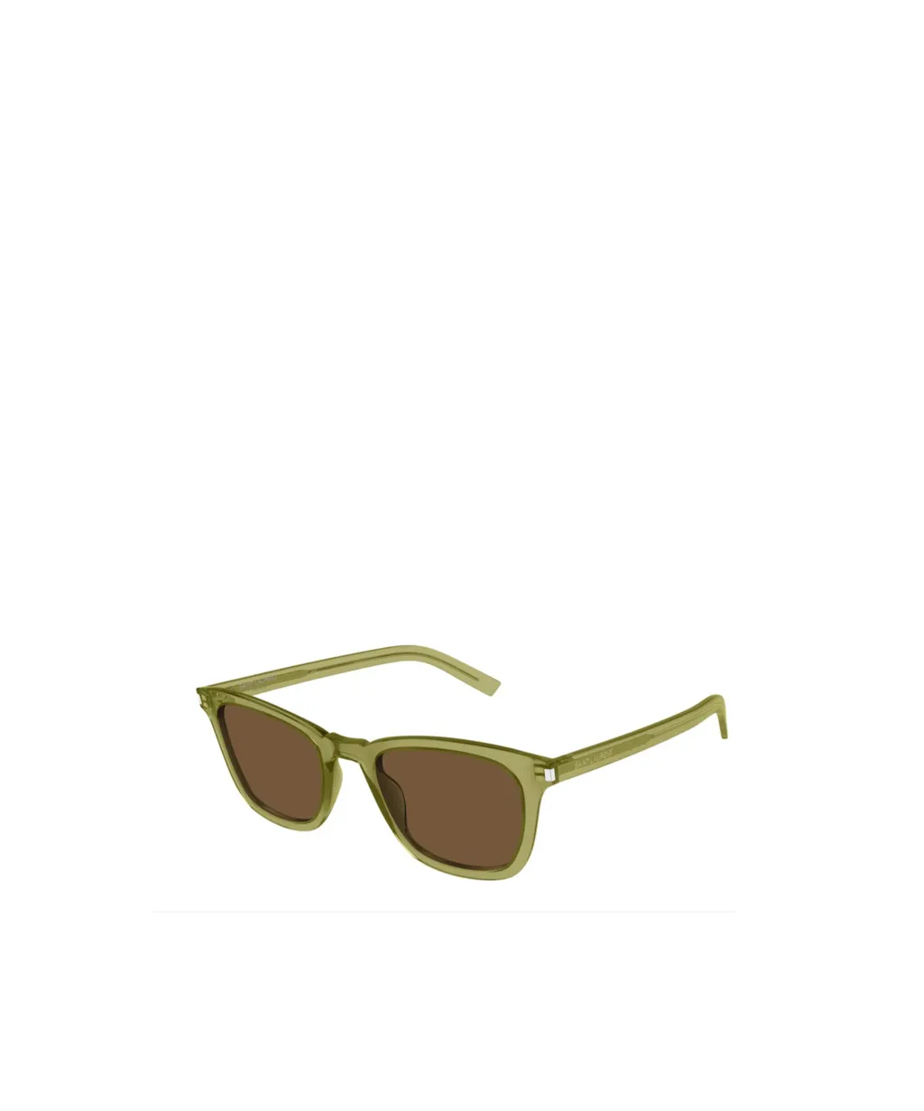 Slim Square Frame Sunglasses