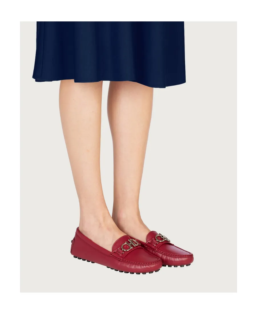 Gancini Plaque Moccasins