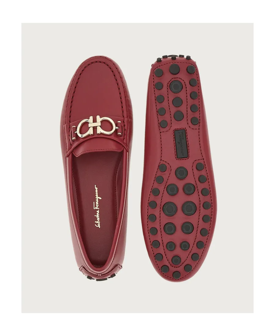 Gancini Plaque Moccasins