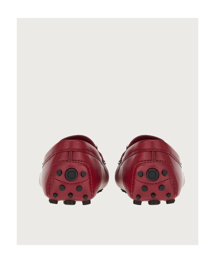 Gancini Plaque Moccasins