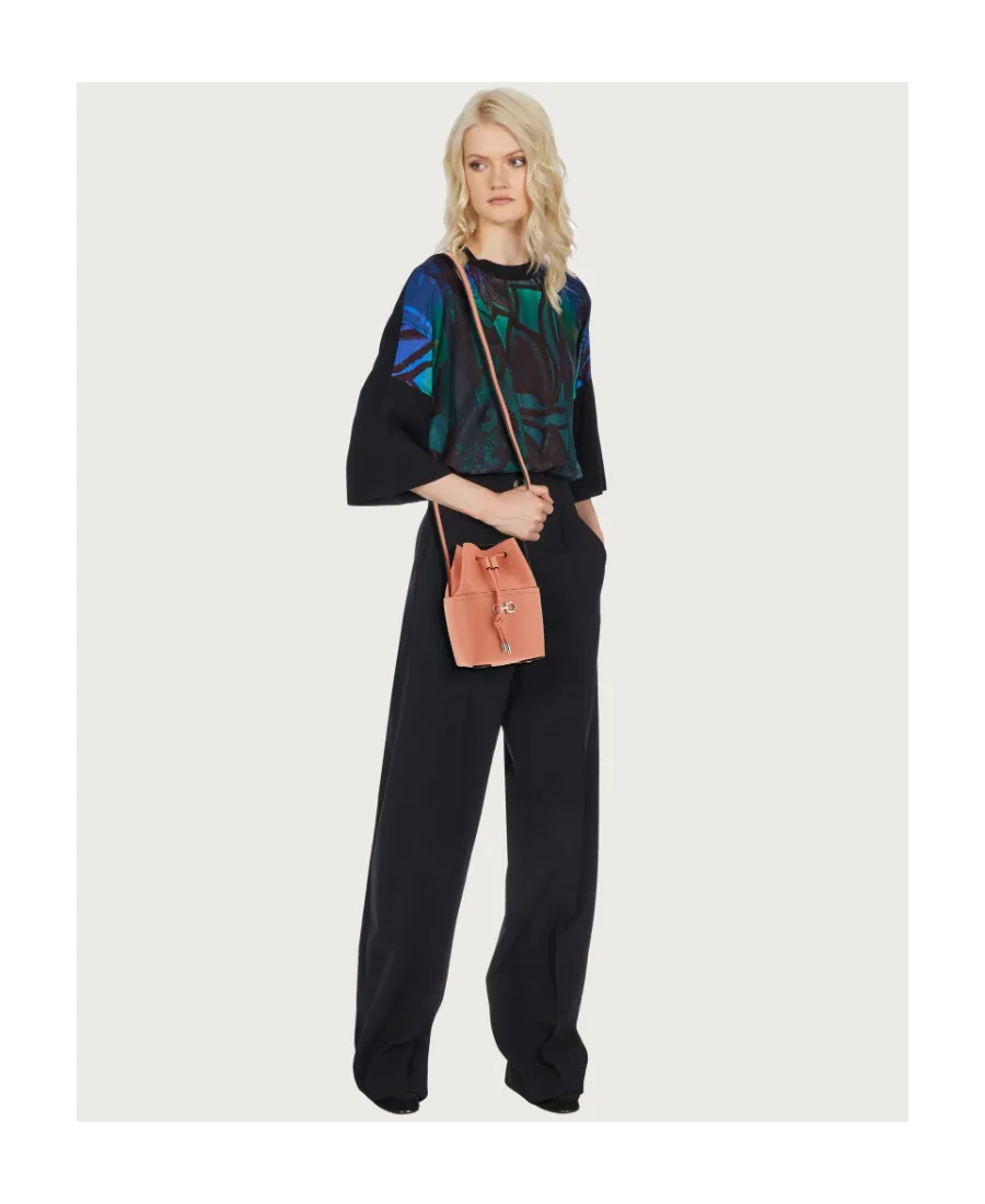 Gancini Mini Drawstring Bucket Bag
