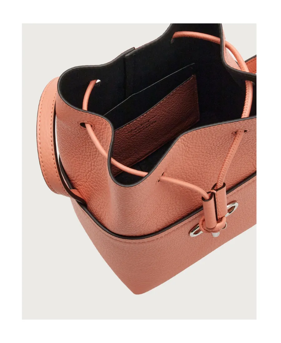 Gancini Mini Drawstring Bucket Bag