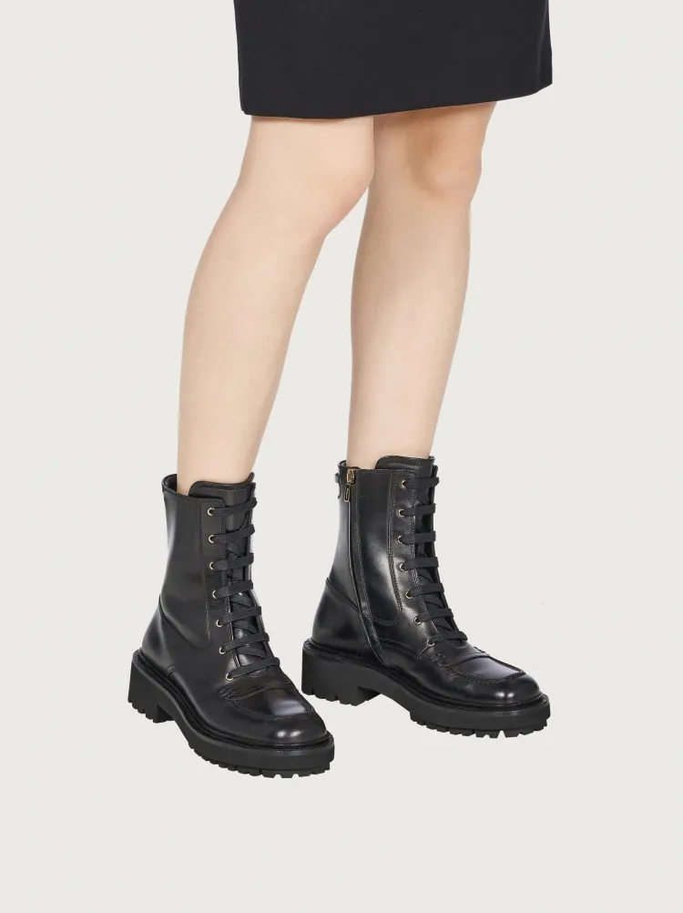 Lacing Ankle Boots