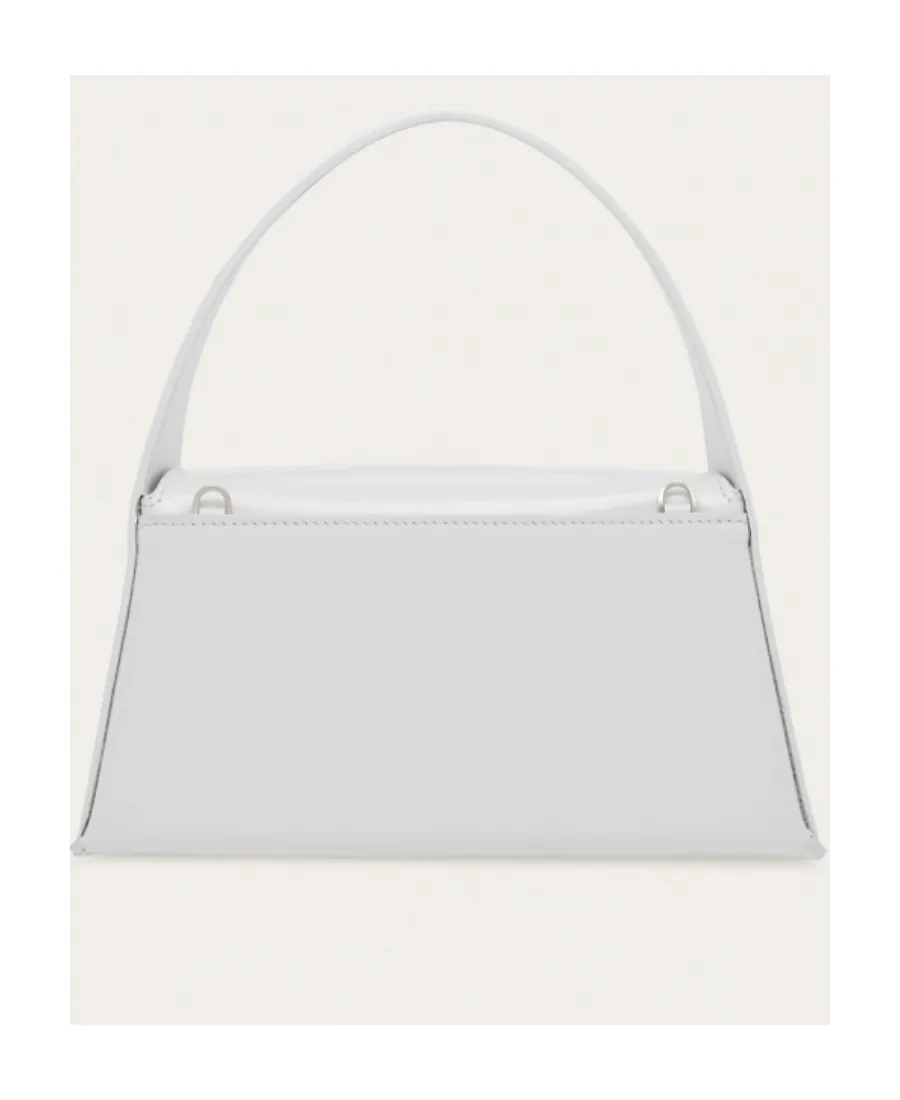 Logo Detailed Foldover Top Tote Bag