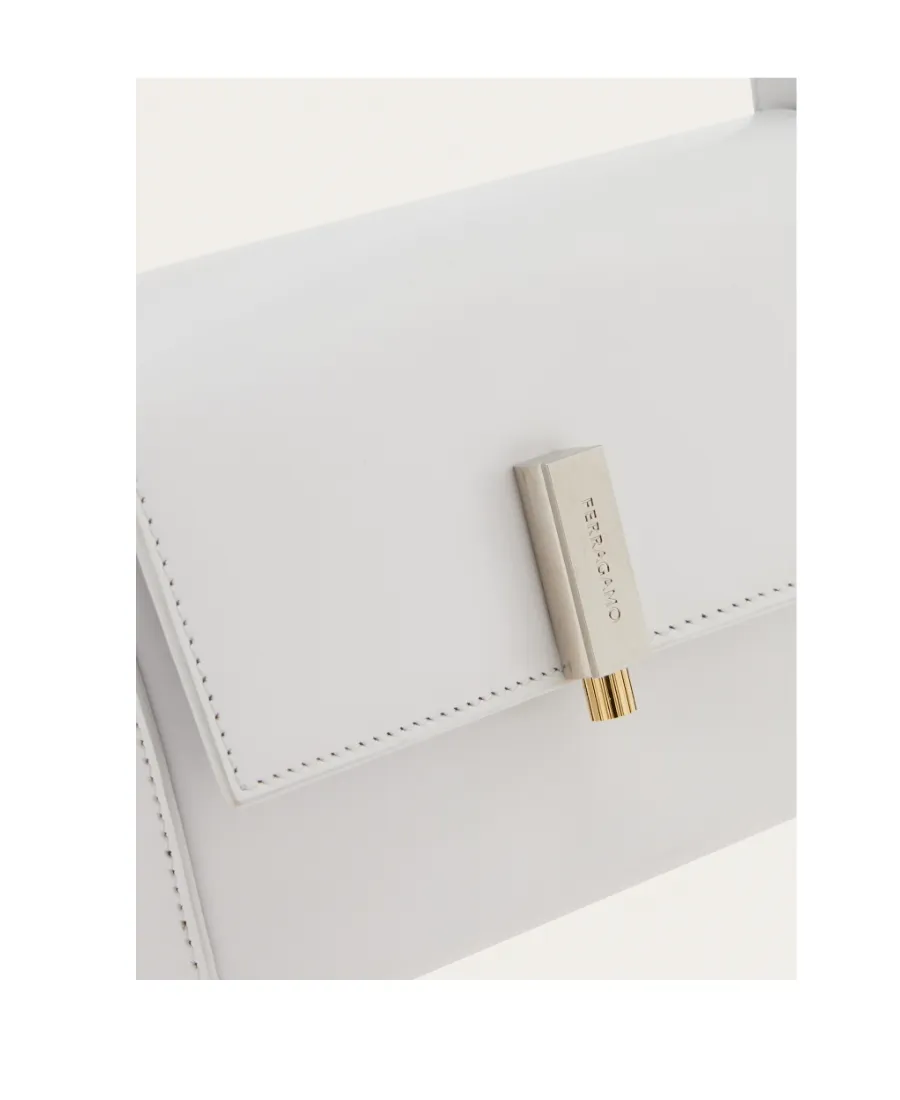 Logo Detailed Foldover Top Tote Bag