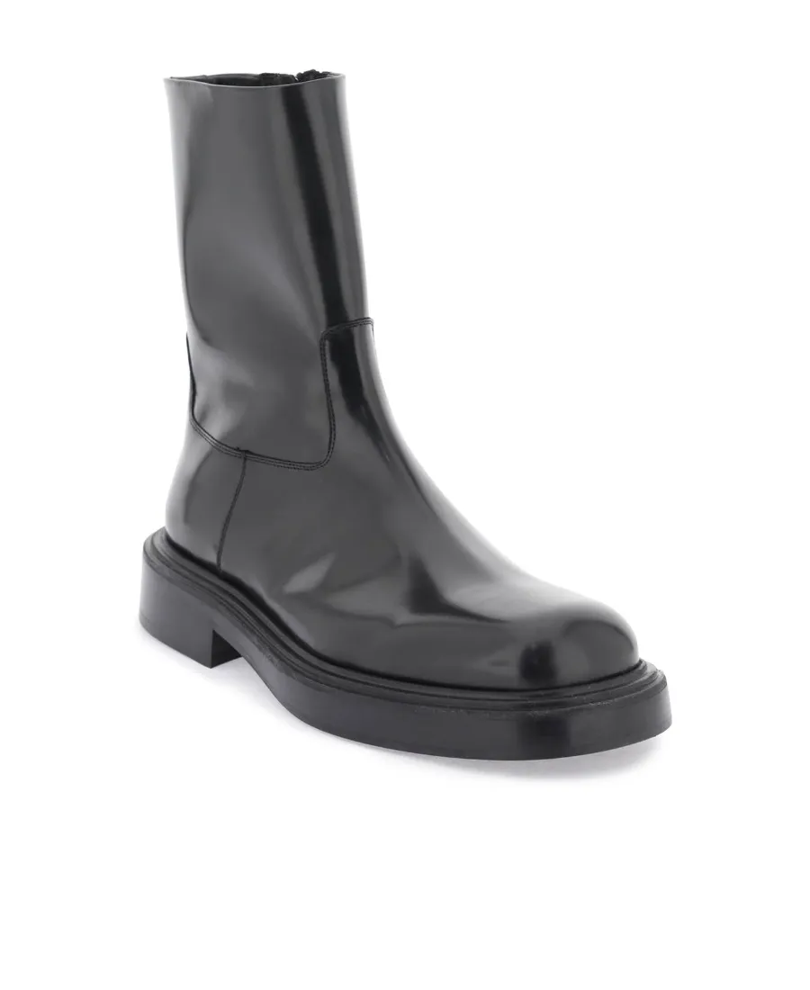 Formia Round-Toe Ankle Boots