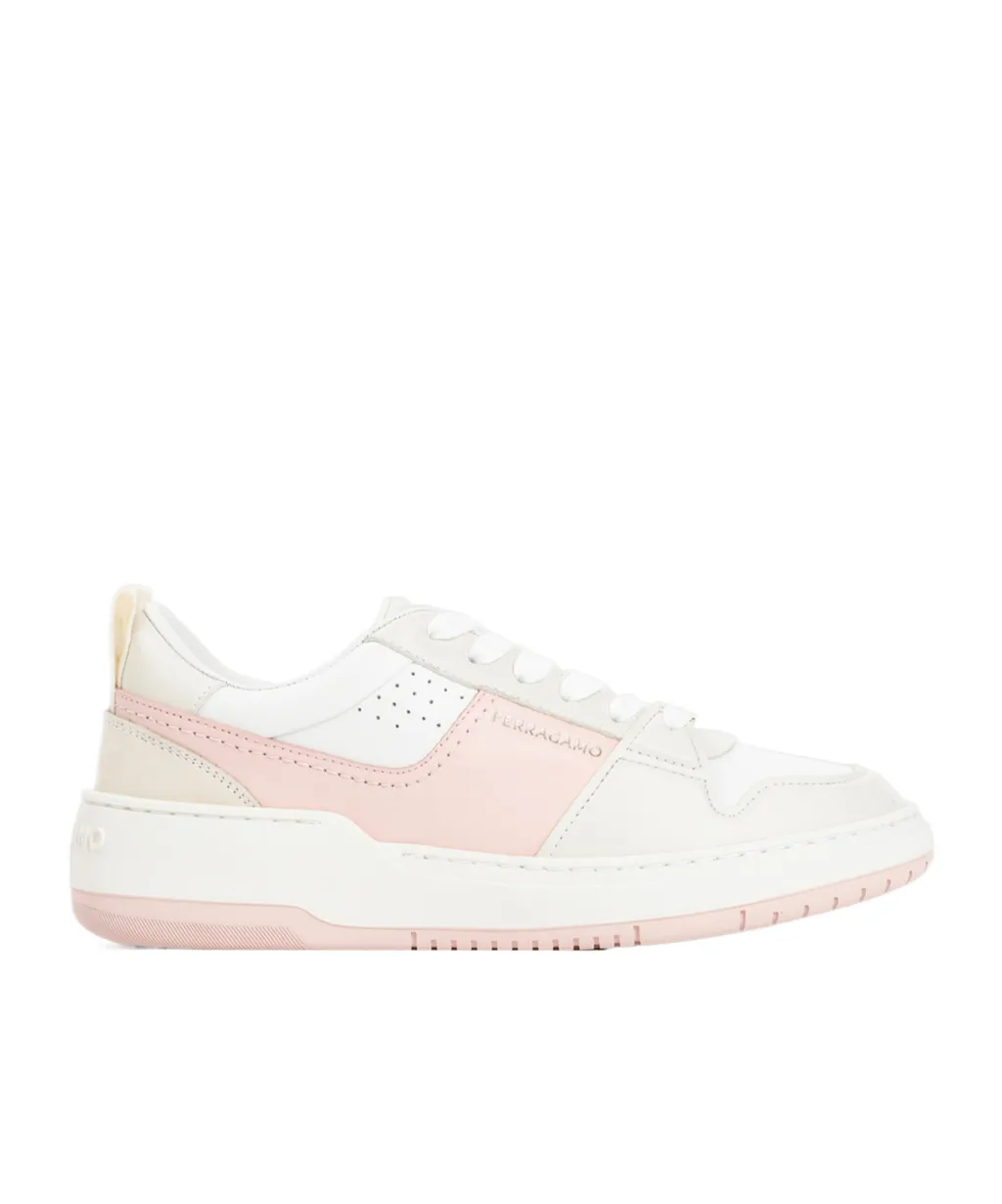 Logo Printed Lace-Up Sneakers