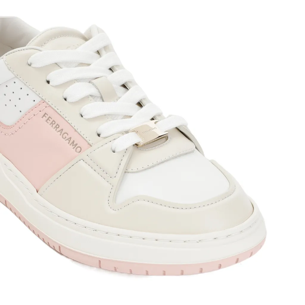 Logo Printed Lace-Up Sneakers