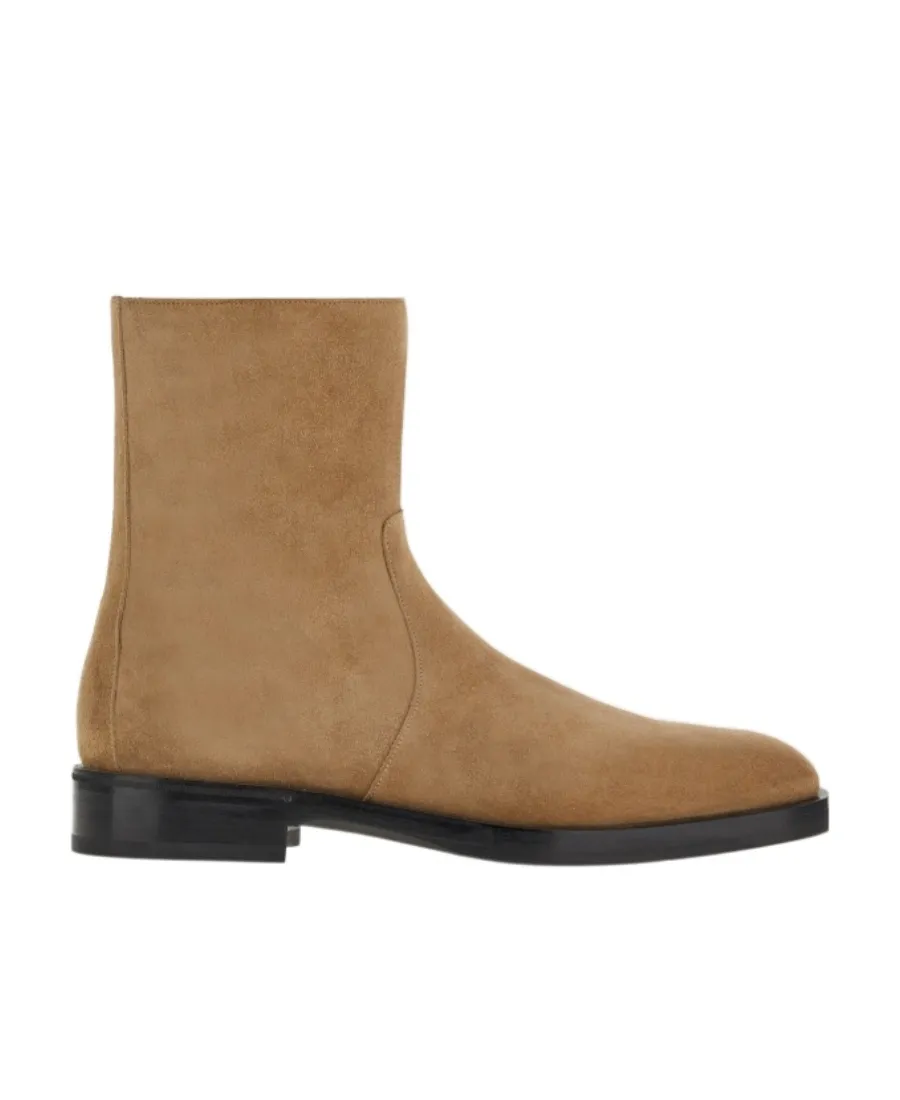 Side-Zip Ankle Boots