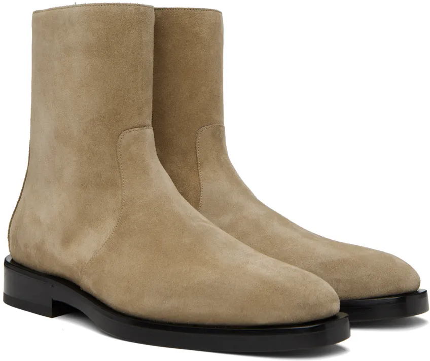 Side-Zip Ankle Boots